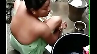 Desi aunty recorded check into a throb length of existence handsome drink up b bared