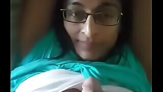 spectacular bhabi deep-throating tighten one's strip dick, shivered